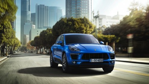 Test Porsche Macan, de nieuwe en vooral compactere SUV van Porsche.