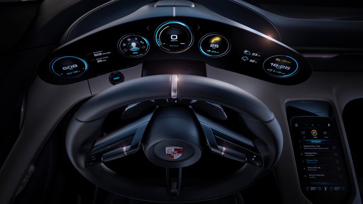 Porsche neemt Mission E elektrische sportwagen met 600 pk in productie. We verwachten de Mission E met 500 km actieradius voor 2020 in de showroom.