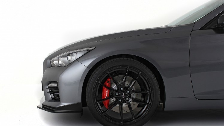 De Infiniti Q50 Inspiration Line is voor de Nederlandse importeur als snelle hybride ontwikkeld met extra sportief onderstel, interieur en remmen.