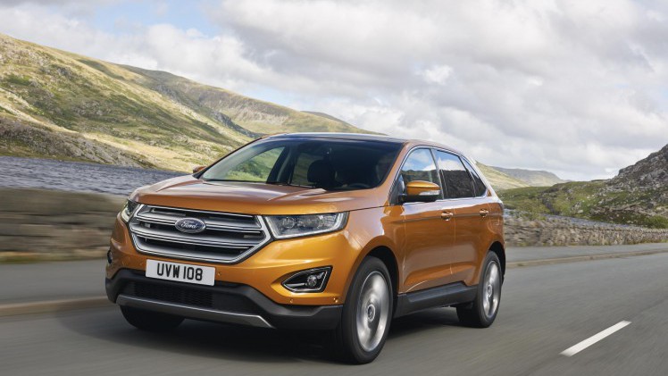 Prijzen en uitvoeringen nieuwe Ford Edge bekend. De nieuwe SUV kan rekenen op de 2.0 TDCi dieselmotor met vierwielaandrijving en Powershift automaat.