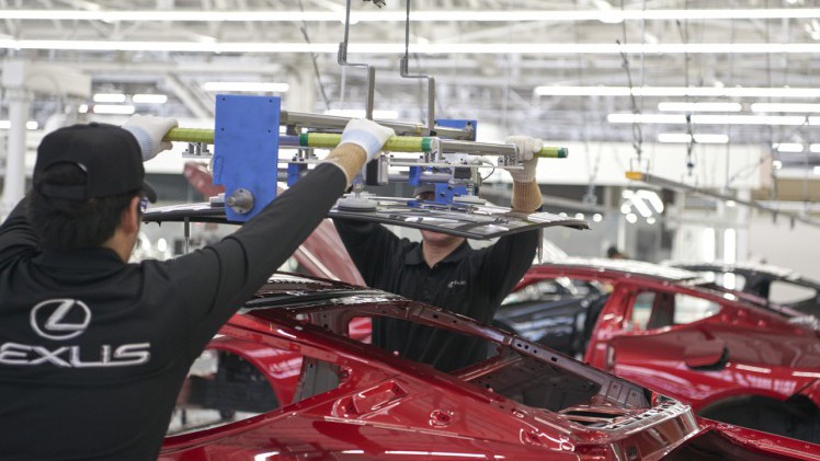De productie van de Europese versie van de nieuwe Lexus LC is in Japan van start gegaan.