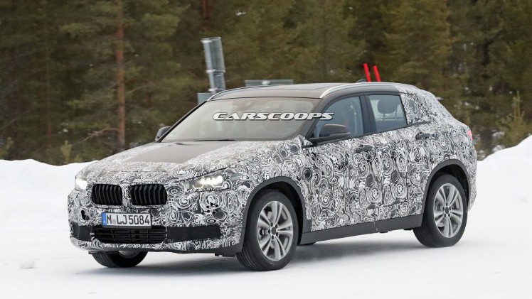In Zweden is een gecamoufleerde BMW X2 gespot. Die camouflage is al een stuk dunner dan de vorige keer dat de X2 gespot werd