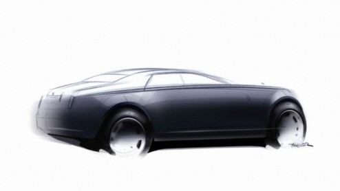 Rolls-Royce heeft vandaag de eerste designschetsen van de nieuwe RR4 vrijgegeven. Deze nieuweling gaat in 2010 grote broer Phantom vergezellen. Tegelijkertijd doet een nieuwe motorisering zijn intrede