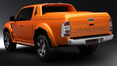 Een oranje Ford kan er maar n zijn, de Ford Focus ST. Of toch niet? In Thailand presenteert Ford een studiemodel van de nieuwe Ranger die aardig onder handen is genomen: de Ranger Max Concept.