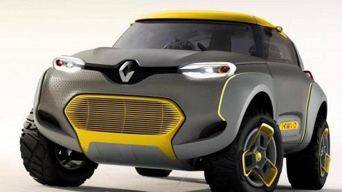 Renault heeft de KWID Concept uit de doeken gedaan op de Delhi Auto Show. Inclusief Flying Companio in de vorm van een drone.