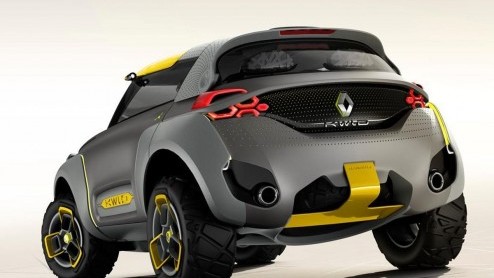 Renault heeft de KWID Concept uit de doeken gedaan op de Delhi Auto Show. Inclusief Flying Companio in de vorm van een drone.