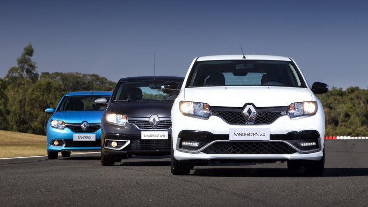 Renault introduceert Sandero RS in Latijns Amerika. De auto is gebaseerd op de Dacia maar komt dan met sportieve genen voor de dag.