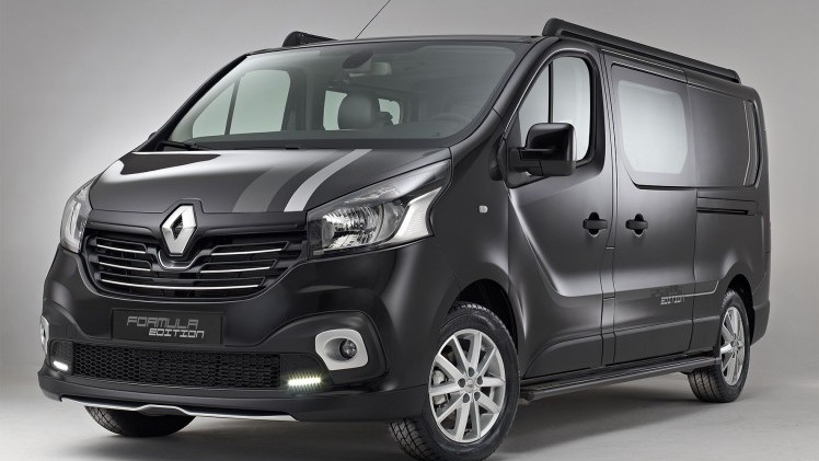 Op zoek naar een sportieve bedrijfswagen? Renault introduceert de Trafic Formula Edition met sportieve accenten en speciale styling.