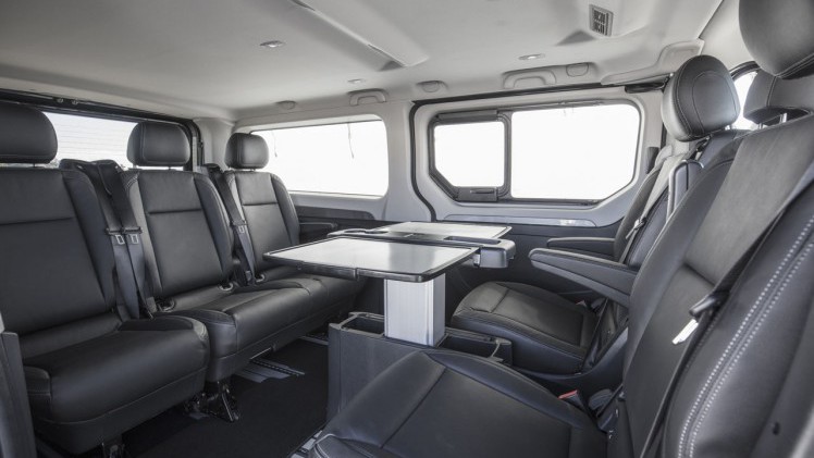 Renault lanceert een extra luxueuze SpaceClass versie van de Trafic tijdens het filmfestival van Cannes