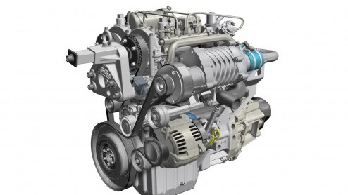 Renault toont innovaties voor 2015 met in eigen beheer ontwikkelde elektromotor, een dual-fuel LPG-motor, een Renault Master dieselhybride en een Twizy Delivery met aanhanger.