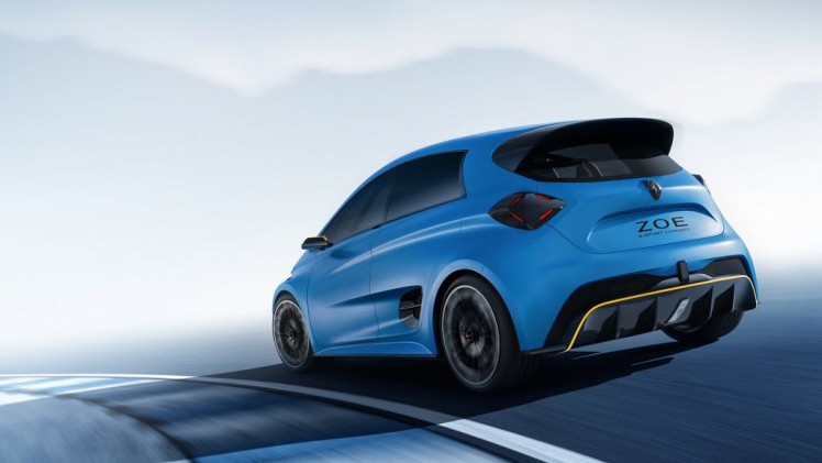 Renault heeft op de beursvloer van Genve een elektrische verrassing onthuld: een dikke sportversie voor de Zoe.