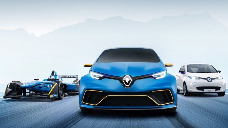 Renault heeft op de beursvloer van Genve een elektrische verrassing onthuld: een dikke sportversie voor de Zoe.