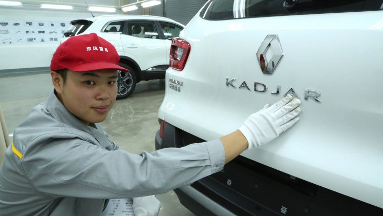 Renault opent fabriek in China om daar de Kadjar en nieuwe SUV te produceren.