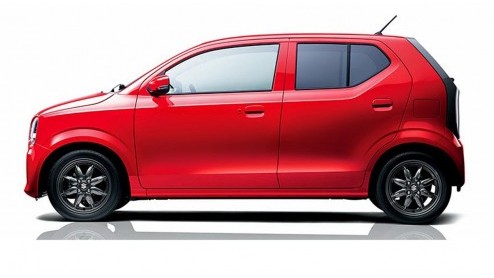 Bij ons mag de Suzuki Alto dan vervangen zijn door de Celerio, in Japan is gewoon de nieuwe versie gepresenteerd. En die is ontzettend 80's verantwoord.