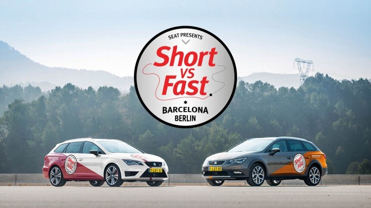 SEAT Short vs Fast is een battle tussen Team X-PERIENCE en Team CUPRA. Wie is het snelst? Kies je team en maak kans op een roadtrip twv 5000 euro.