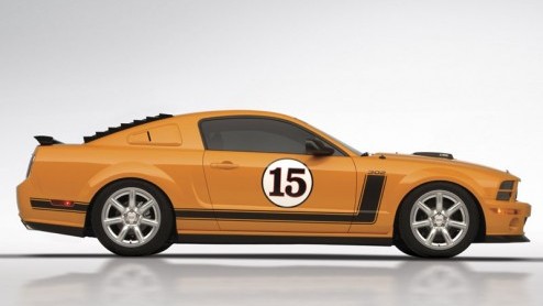 Mocht je wat moeite hebben om je huidige auto op een parkeerplaats te vinden dan heeft Saleen daar nu een oplossing voor. De in Grabber Orange gespoten Mustang zal namelijk zeker opvallen op een parke