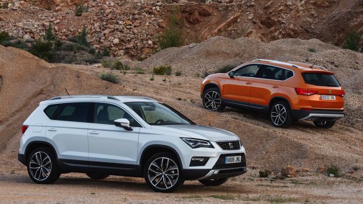 Autotest nieuwe Seat Ateca, de eerste SUV van Seat waarmee de Tiguan, Kuga, Kadjar en anderen een flinke kluif aan krijgen. We rijden met de 1.4 TSI 150 pk.