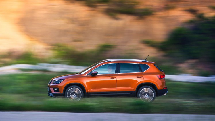 Autotest nieuwe Seat Ateca, de eerste SUV van Seat waarmee de Tiguan, Kuga, Kadjar en anderen een flinke kluif aan krijgen. We rijden met de 1.4 TSI 150 pk.