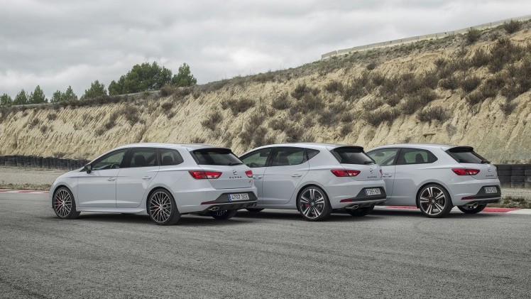 Seat stopt alles van de Leon Cupra nu ook in de stationversie, de Leon ST. Dat betekent 280 pk uit een 2,0 liter turbomotor, een sperdifferentieel en een 0-100 km/h sprint in 6,0 seconden.