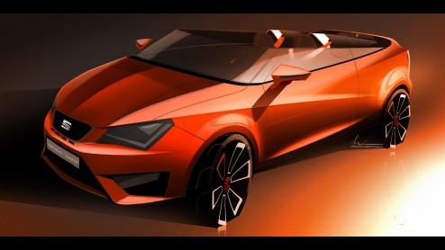 Seat Ibiza Cupster aanwezig bij Wrthersee Treffen 2014, een luchtige Ibiza Cupra met 180 pk TSI-motor.