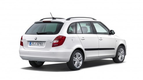 Skoda Fabia Drive en Fabia Start naar de dealer met extra complete uitrusting. Ook als Combi.