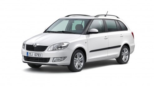 Skoda Fabia Drive en Fabia Start naar de dealer met extra complete uitrusting. Ook als Combi.
