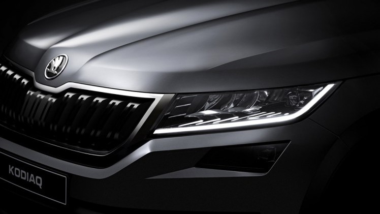 Skoda heeft de eerste detailfoto's van de Kodiaq getoond, een nieuwe grote SUV