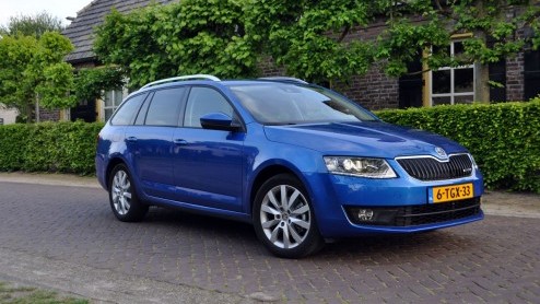 Rijtest van Skoda Octavia Combi Greenline met 1.6 TDI dieselmotor, de leasetopper van Skoda in 2014.