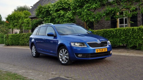 Rijtest van Skoda Octavia Combi Greenline met 1.6 TDI dieselmotor, de leasetopper van Skoda in 2014.