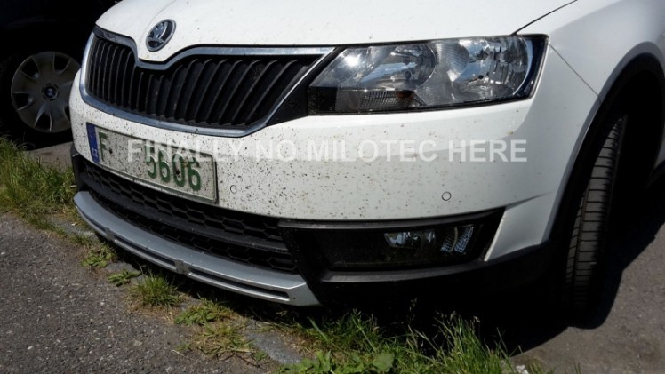 Skoda Rapid Spaceback doet stoer, mogelijk als Scout.