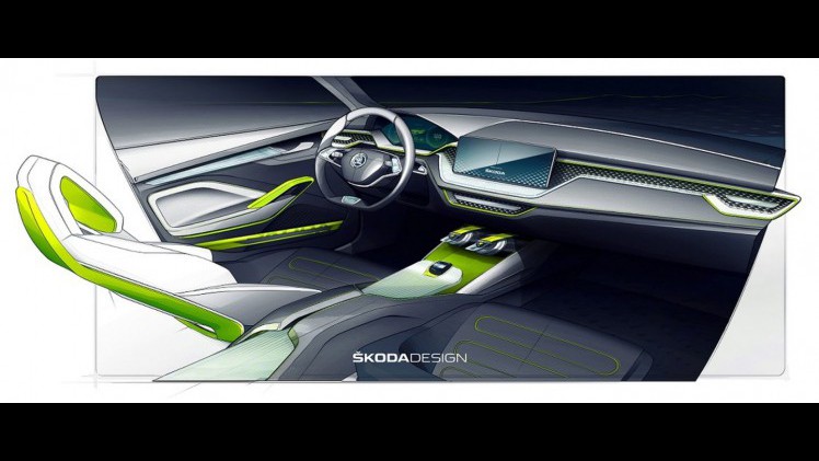 Skoda komt met een concept van een compacte SUV onder de Karoq, de Vision X Concept.