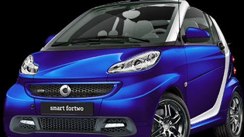 Smart fortwo BRABUS fan edition gekozen door het publiek. Introductie op smart times 2014.