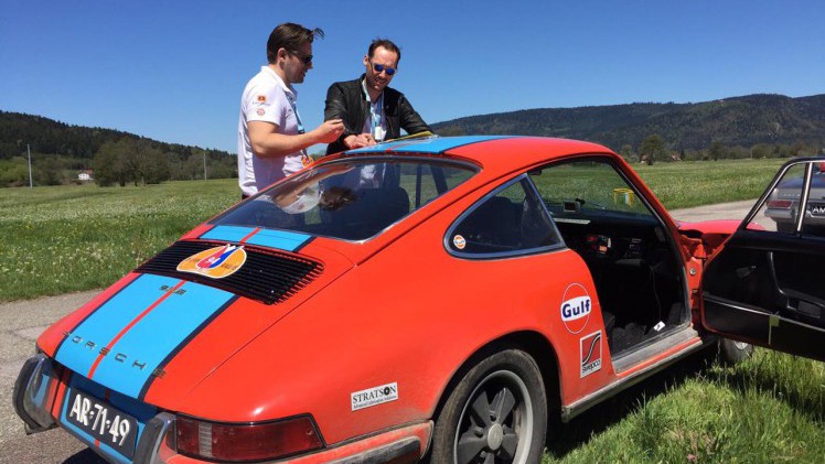 Ruben en Quinten van het AutoVandaag team rijden de derde dag van de Tulpenrally en komen op een flinke achterstand.