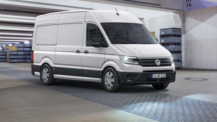 Nieuwe Volkswagen Crafter aan de bak met speciale Nutz 2.0 TDI dieselmotor, desgewenst inclusief achttrapsautomaat en vierwielaandrijving.