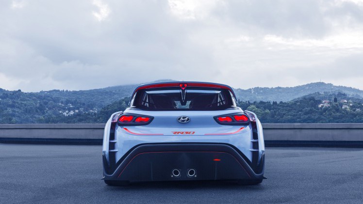 Hyundai toont spierballen met de RN30 Concept, de raceversie van de Hyundai i30 N zoals hij in 2017 op de markt komt.
