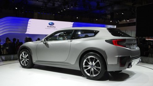 Subaru neemt Cross Sport Design mee naar Tokio als smakelijke combinatie van een sportieve coup en een stoere SUV.