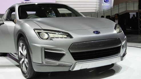 Subaru neemt Cross Sport Design mee naar Tokio als smakelijke combinatie van een sportieve coup en een stoere SUV.