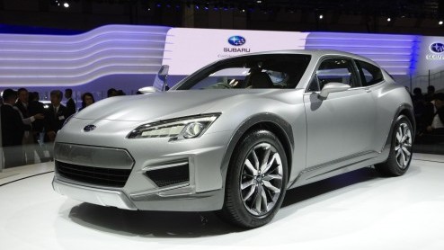 Subaru neemt Cross Sport Design mee naar Tokio als smakelijke combinatie van een sportieve coup en een stoere SUV.