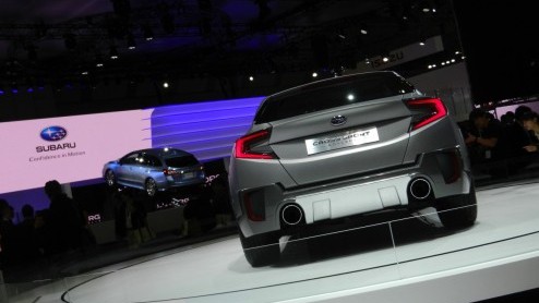 Subaru neemt Cross Sport Design mee naar Tokio als smakelijke combinatie van een sportieve coup en een stoere SUV.