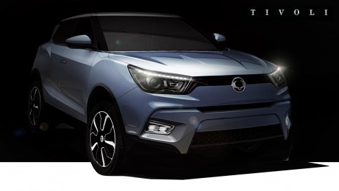 SSangYong compacte crossover heet Tivoli en komt medio 2015 naar Europa.