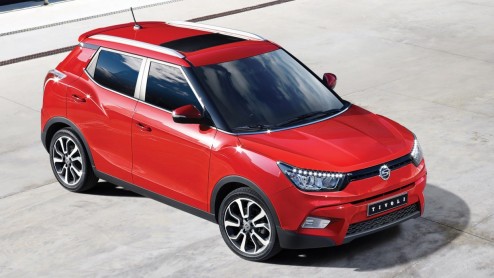 SSangYong compacte crossover heet Tivoli en komt medio 2015 naar Europa.
