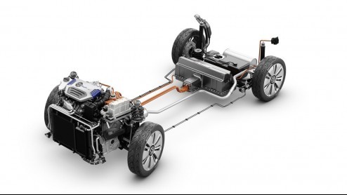 Volkswagen Twin Up! concept plug-in hybride gepresenteerd in Tokio Motor Show.