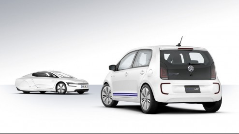 Volkswagen Twin Up! concept plug-in hybride gepresenteerd in Tokio Motor Show.