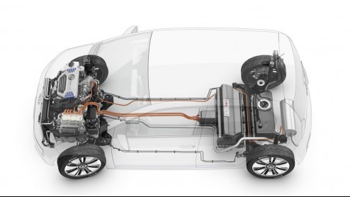 Volkswagen Twin Up! concept plug-in hybride gepresenteerd in Tokio Motor Show.