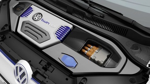 Volkswagen Twin Up! concept plug-in hybride gepresenteerd in Tokio Motor Show.