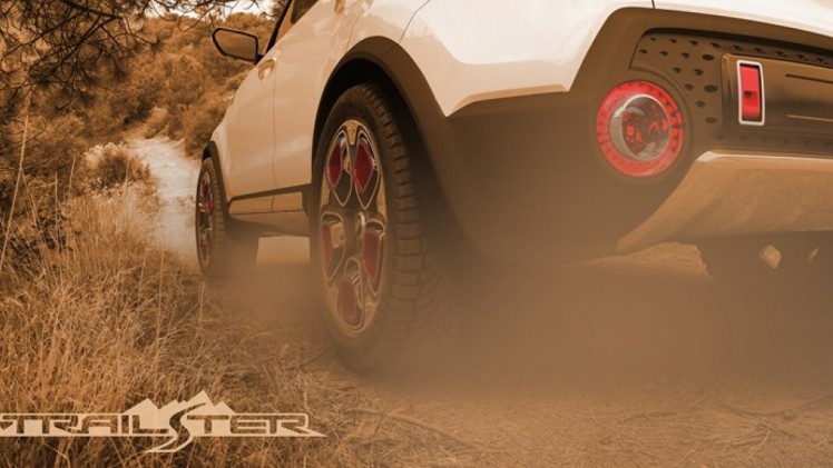 Kia Track'ster concept e-AWD naar Chicago Auto Show 2015.