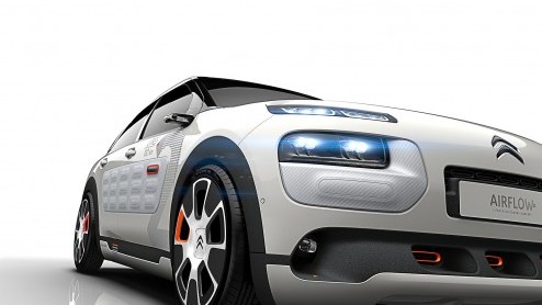 Citron C4 Cactus Airflow 2L Concept steelt de show op de Autosalon van Parijs met een innovatieve aandrijflijn en een verbruik van slechts 2.0 l/100km.