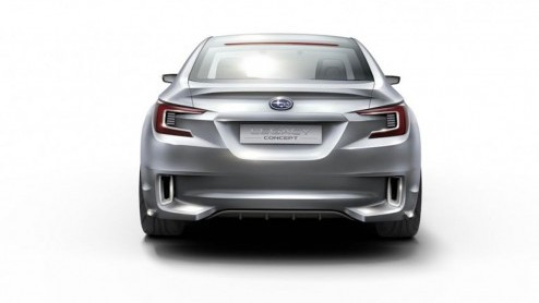 Subaru toont op de Los Angeles Auto Show komende week deze Legacy Concept. Het studiemodel oogt zeer gestroomlijnd en is een vingeroefening naar een compleet nieuwe Legacy in 2015.