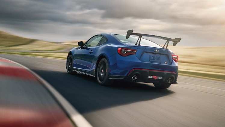 Begin volgend jaar levert Subaru een oplage van 500 stuks van de BRZ tS met extra spoilers en een stijvere ophanging.