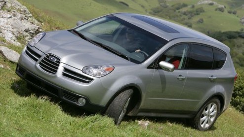 De B9 werd ontwikkeld met in het achterhoofd dat deze alleen in Amerika leverbaar zou worden. Toch heeft Subaru besloten om de B9 ook in Europa te gaan leveren.